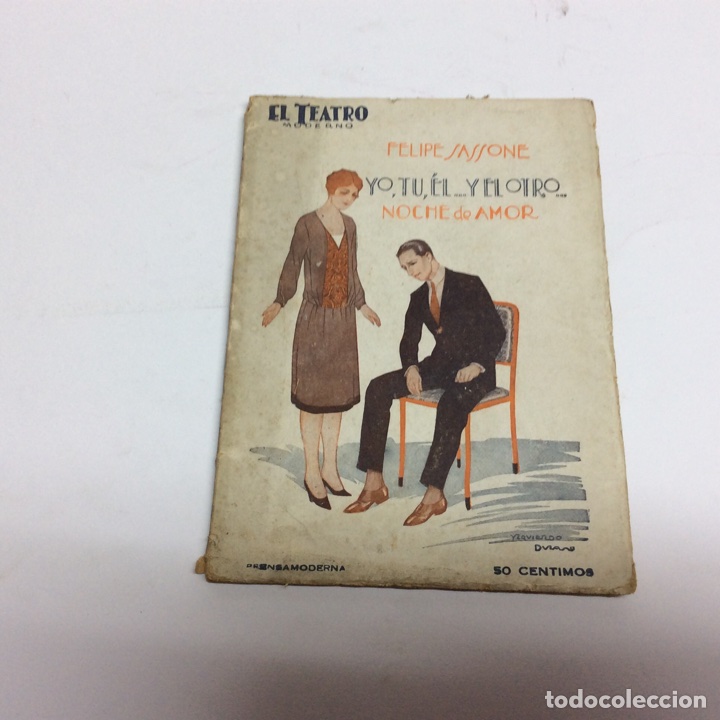 Libros de segunda mano: LIBRO YO, TU EL... Y EL OTRO / FELIPE SASSONE - Foto 1