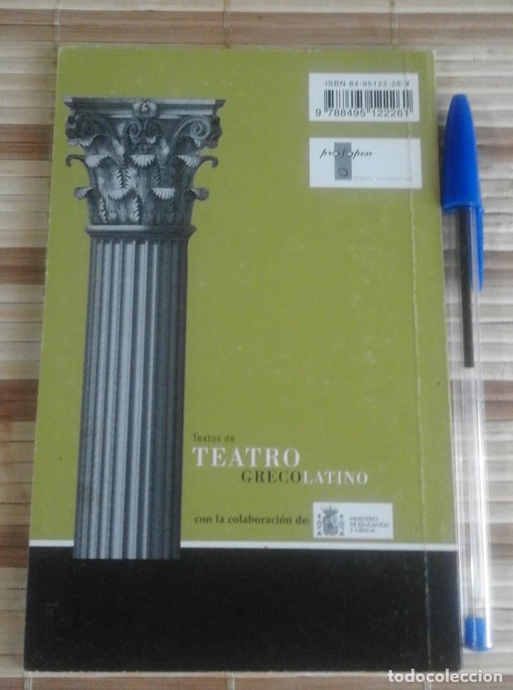 Libros de segunda mano: La Com&egrave;dia dels Bessons (Els dos Menecmis) - Plaute - Foto 2