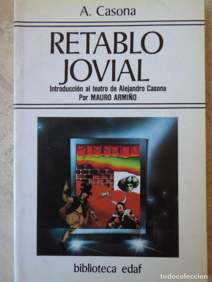 Libros de segunda mano: RETABLO JOVIAL. A. CASONA - Foto 1