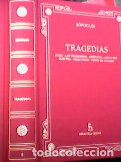 Libros de segunda mano: Sofocles - Tragedias (Ed. Gredos, 2015) carton&eacute; con sobrecubierta - Edici&oacute;n definitiva - Foto 3