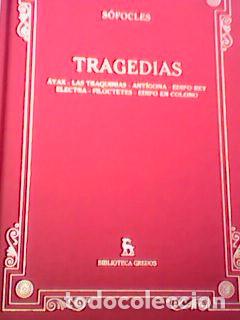 Libros de segunda mano: Sofocles - Tragedias (Ed. Gredos, 2015) carton&eacute; con sobrecubierta - Edici&oacute;n definitiva - Foto 4