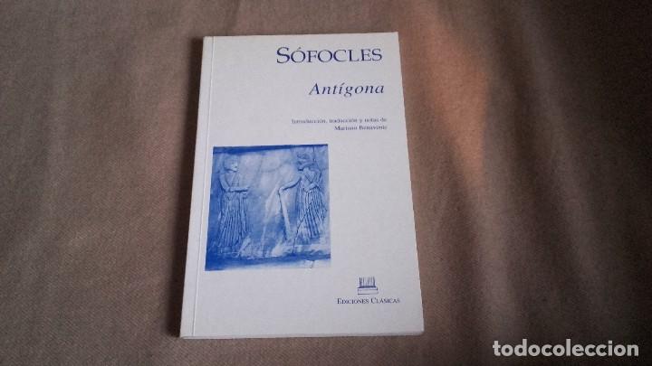 Libros de segunda mano: SOFOCLES . ANT&Iacute;GONA . EDICIONES CLASICAS ED 2003 - Foto 1