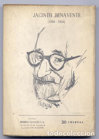 Libros de segunda mano: BENAVENTE, Jacinto.  La noche del s&aacute;bado...  1961. - Foto 2