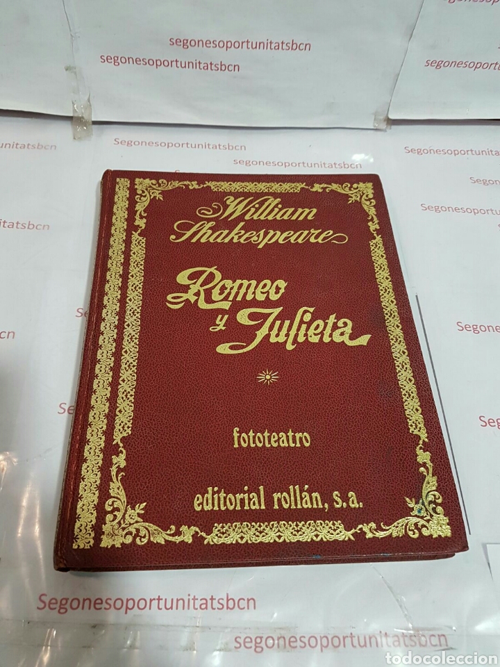 Libros de segunda mano: ROMEO Y JULIETA - WILLIAM SHAKESPEARES - ED. ROLL&Aacute;N - Foto 2