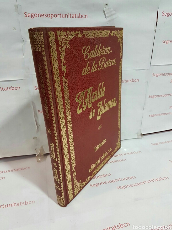 Libros de segunda mano: CALDER&Oacute;N DE LA BARCA - EL ALCALDE DE ZALAMEA - ED. ROLL&Aacute;N - Foto 1