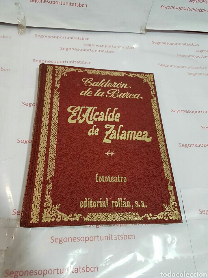 Libros de segunda mano: CALDER&Oacute;N DE LA BARCA - EL ALCALDE DE ZALAMEA - ED. ROLL&Aacute;N - Foto 2