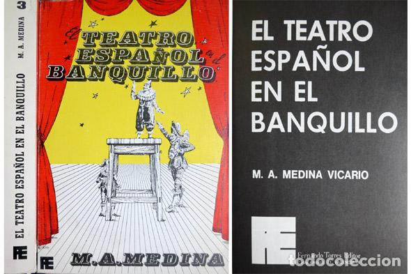 Second hand books: MEDINA VICARIO, Miguel Angel.  El Teatro Espa&ntilde;ol en el banquillo.  1976.