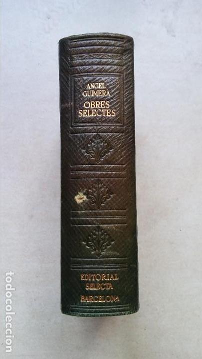 Libros de segunda mano: Angel Guimer&agrave;. Obres selectes. - Foto 1