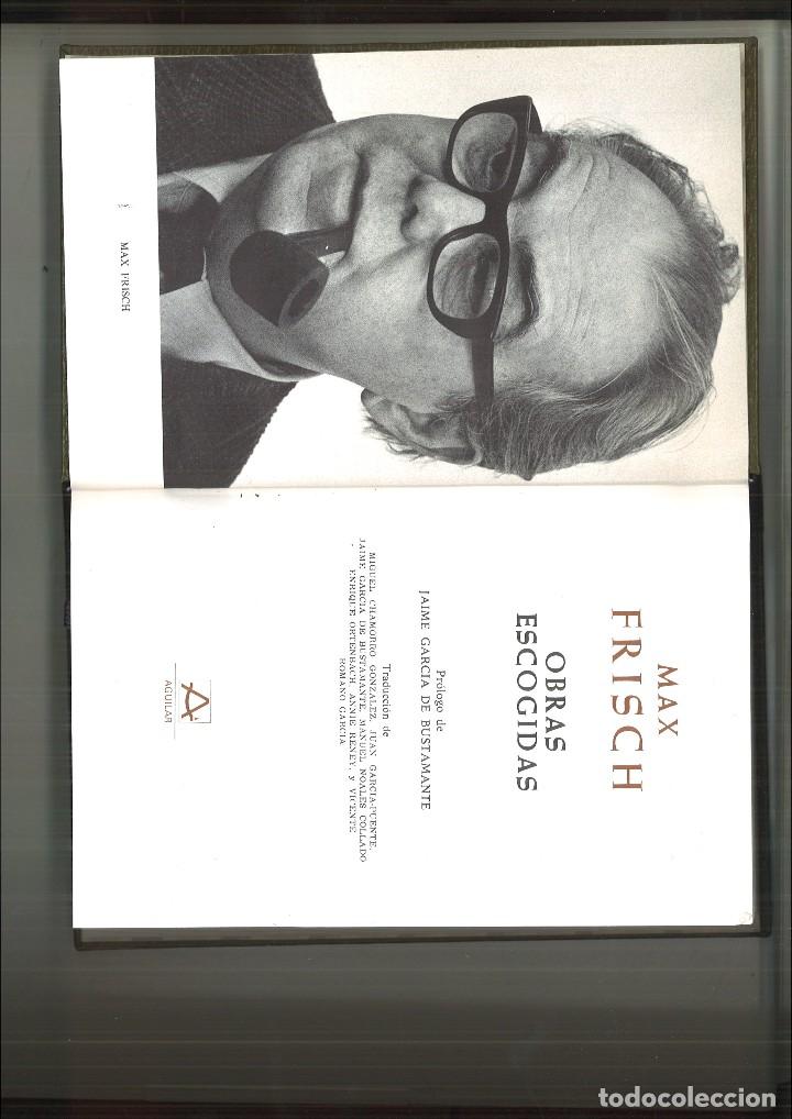 Libros de segunda mano: OBRAS ESCOGIDAS. Max Frisch - Foto 1