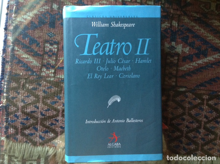 Libros de segunda mano: Teatro II william Shakespeare. Alegaba