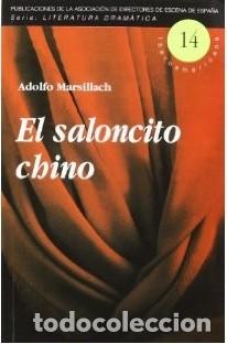 Libros de segunda mano: El saloncito chino - Adolfo Marsillach - Foto 1