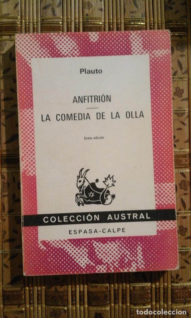 Libros de segunda mano: Anfitri&oacute;n / La comedia de la olla - Plauto - Foto 1