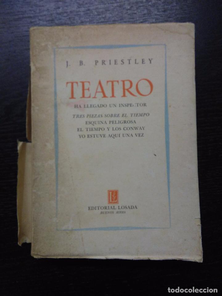 Libros de segunda mano: TEATRO, PRIESTLEY, J.B., 1955 - Foto 1