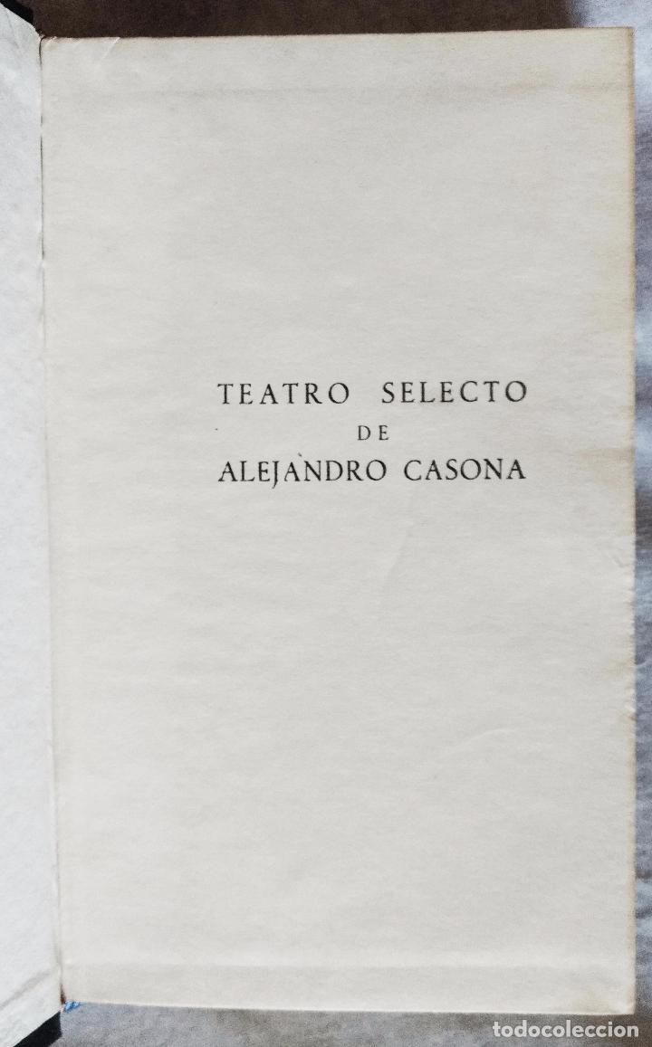 Libros de segunda mano: TEATRO SELECTO | ALEJANDRO CASONA | ESCELICER 1972 - Foto 3