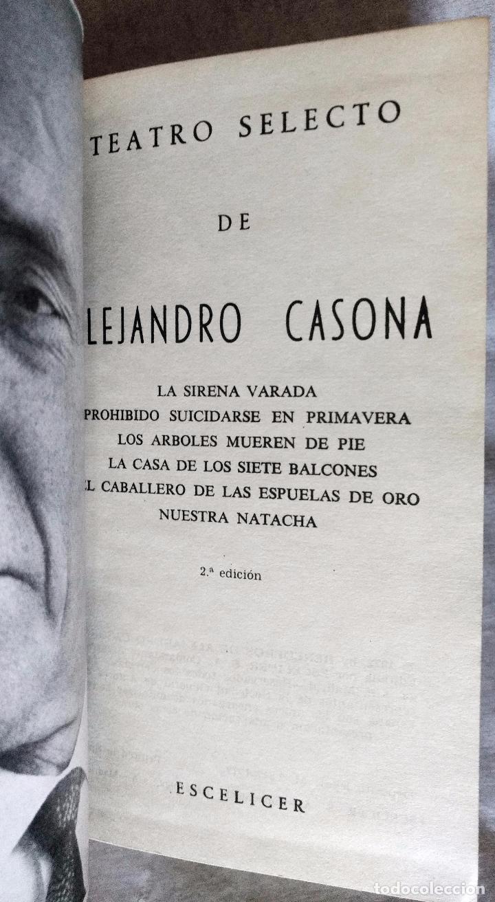 Libros de segunda mano: TEATRO SELECTO | ALEJANDRO CASONA | ESCELICER 1972 - Foto 4