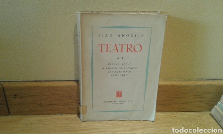 jean anouilh. teatro. piezas rosas. el baile de - Compra venta en  todocoleccion