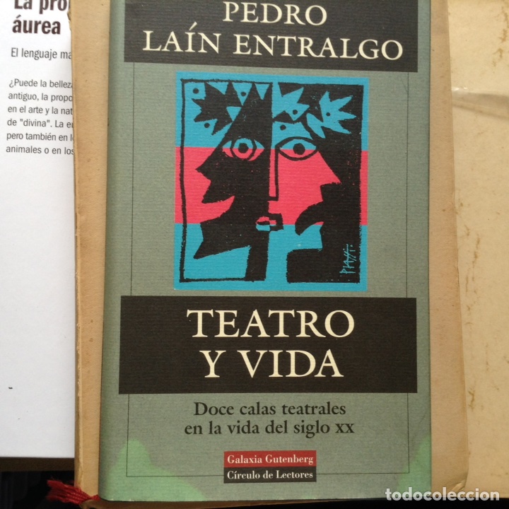 Libros de segunda mano: Teatro y vida. Pedro La&iacute;n Entralgo - Foto 1