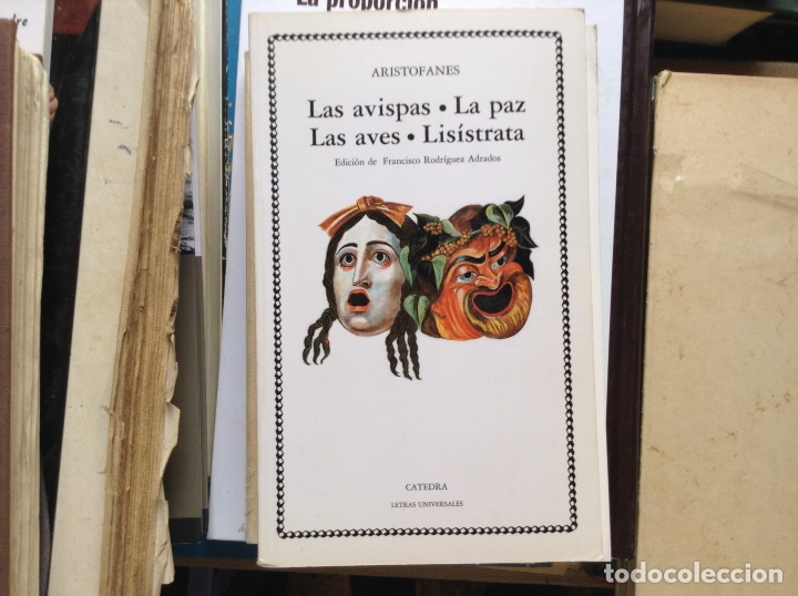 Libros de segunda mano: Las avispas... Arist&oacute;fanes - Foto 1