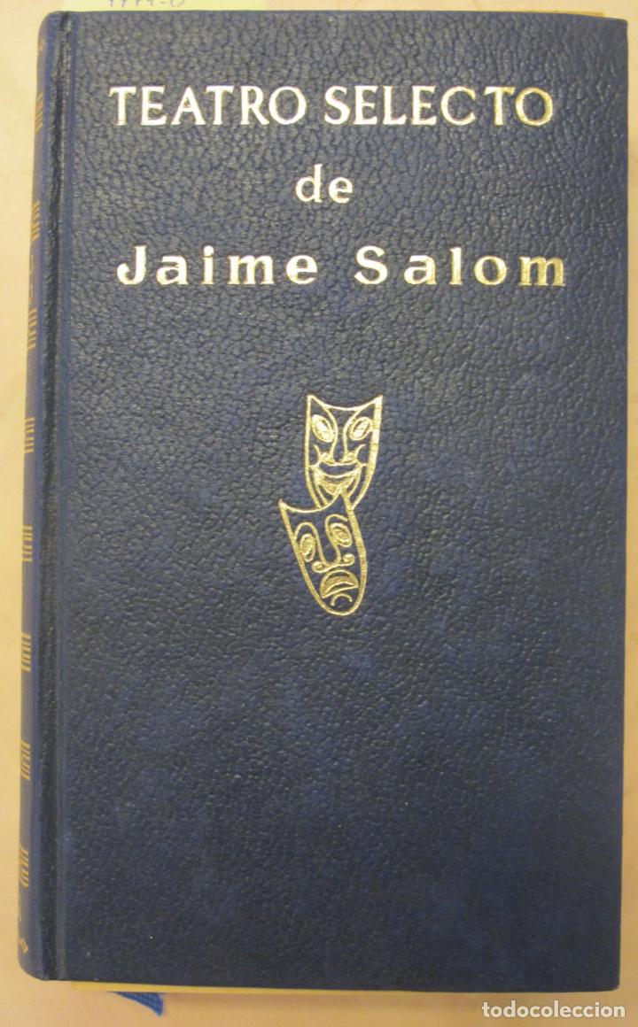 Libros de segunda mano: Teatro selecto de Jaime Salom. Introducci&oacute;n de Jaime Delgado - Foto 1