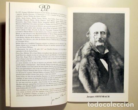 Libros de segunda mano: COCTEAU, Jean - LES MONSTRES SACRE&Eacute;S - Paris S.A - Programa de la obra - Foto 2