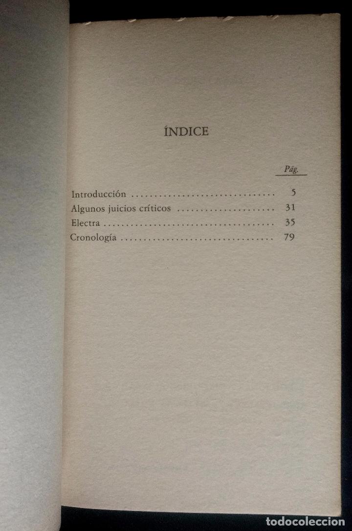 Libros de segunda mano: ELECTRA | S&Oacute;FOCLES | ALBA 1987 - Foto 3
