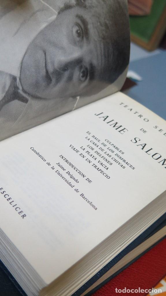 Libros de segunda mano: 1971.- TEATRO SELECTO. JAIME SALOM. ESCELICER - Foto 2