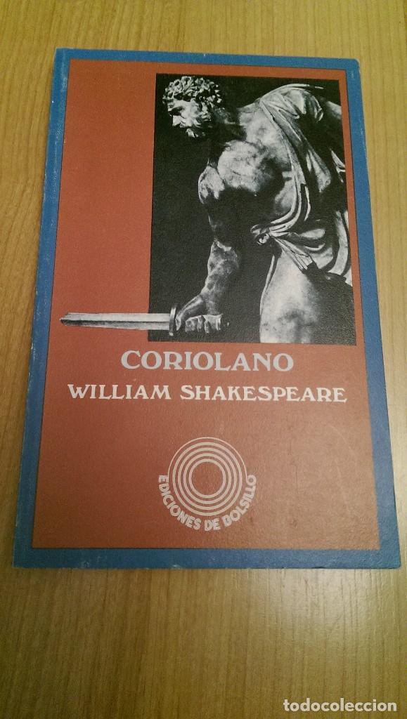 Libros de segunda mano: CORIOLANO. WILLIAM SHAKESPEARE - Foto 1