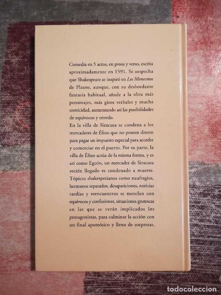 Libros de segunda mano: La comedia de los errores - William Shakespeare - Planeta de Agostini - Foto 2