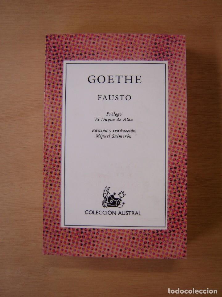 Libros de segunda mano: Fausto - Goethe - Foto 1
