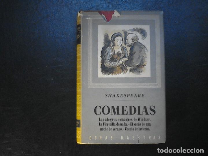 Libros de segunda mano: Shakespeare Dramas y COMEDIAS Iberia 1944 - Foto 1