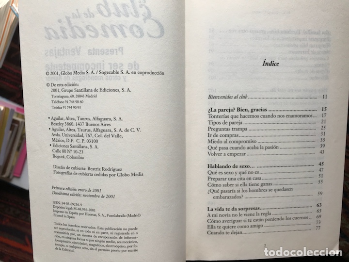 Libros de segunda mano: El club de la comedia. Dos libros - Foto 2
