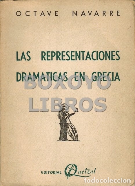 Libros de segunda mano: MAVARRE, Octave. Las representaciones dram&aacute;ticas en Grecia - Foto 1