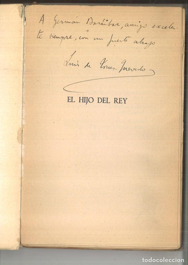 Libros de segunda mano: EL HIJO DEL REY. Luis de Torres-Quevedo - Foto 2