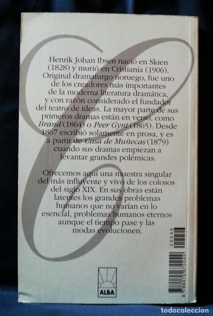 Libros de segunda mano: CASA DE MU&Ntilde;ECAS | IBSEN, HENRIK | 1998 - Foto 5
