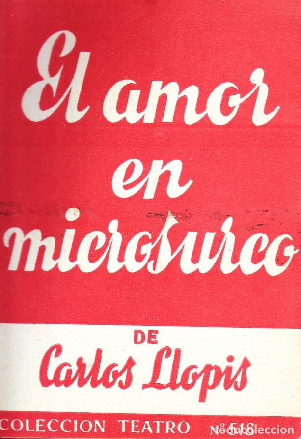 Libros de segunda mano: EL AMOR EN MICROSURCO. LLOPIS, CARLOS. CET-1501 - Foto 1