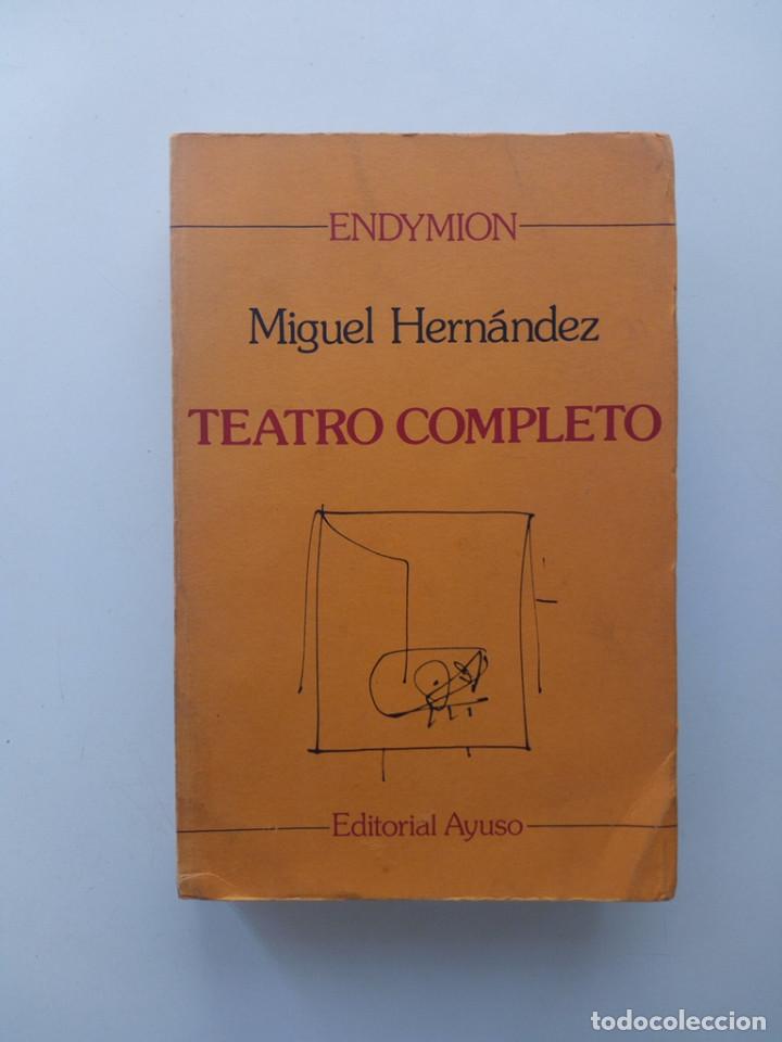 Libros de segunda mano: TEATRO COMPLETO - MIGUEL HERNANDEZ - Foto 1