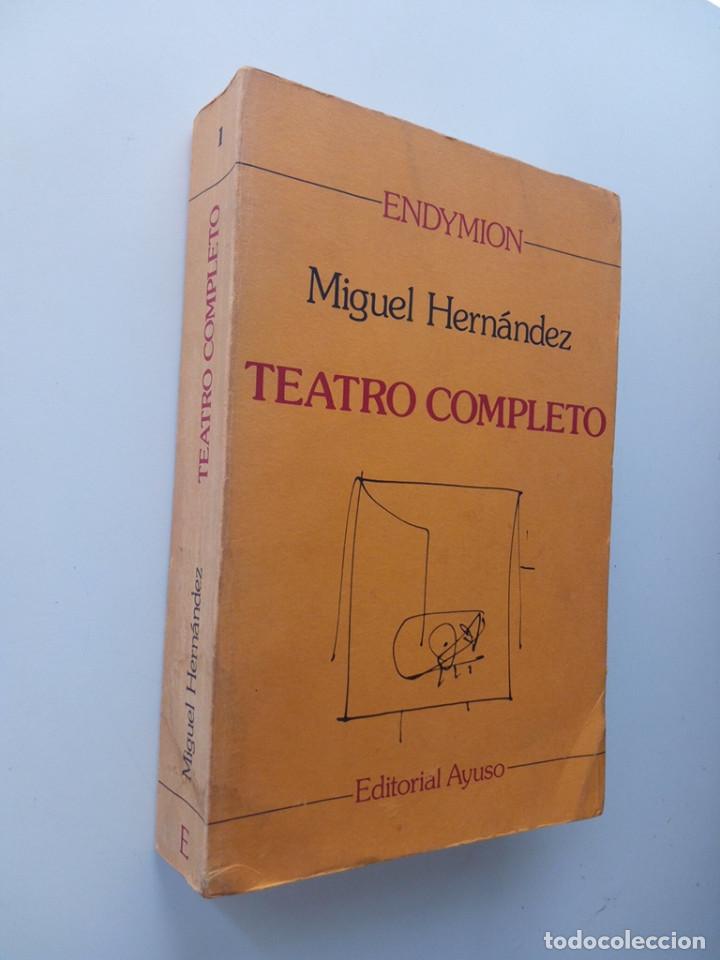 Libros de segunda mano: TEATRO COMPLETO - MIGUEL HERNANDEZ - Foto 2