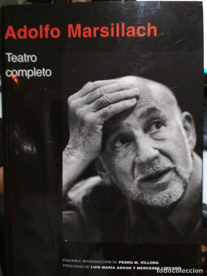 Libros de segunda mano: ADOLFO MARSILLACH. TEATRO COMPLETO - Foto 1
