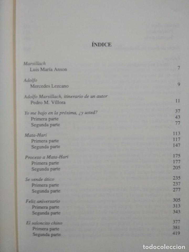 Libros de segunda mano: ADOLFO MARSILLACH. TEATRO COMPLETO - Foto 3