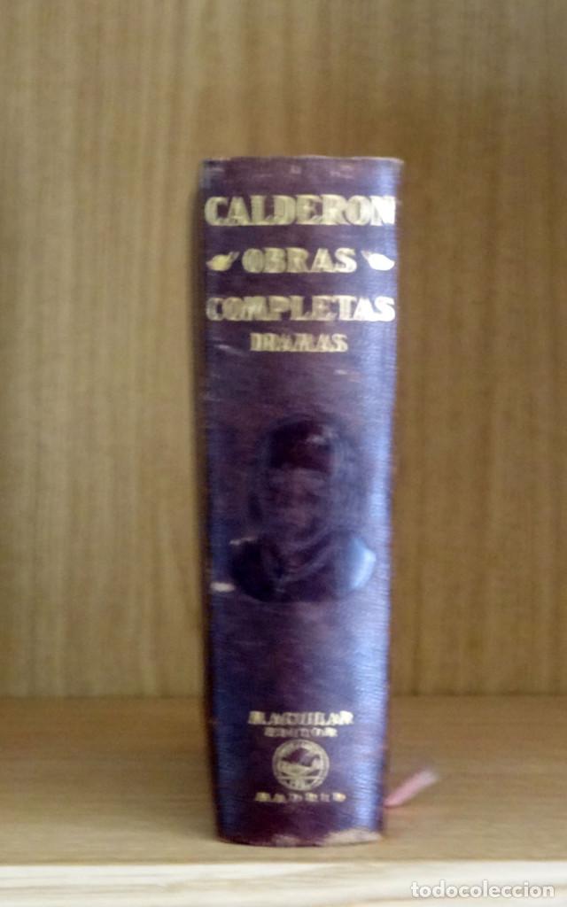 Libros de segunda mano: OBRAS COMPLETAS (DRAMAS) - D. Pedro CALDER&Oacute;N DE LA BARCA - Foto 3