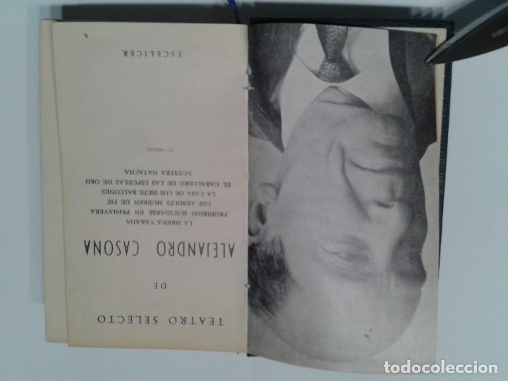 Libros de segunda mano: TEATRO SELECTO DE  1972  ALEJANDRO CASONA 1&ordf; EDICI&Oacute;N ESCELICER - Foto 2