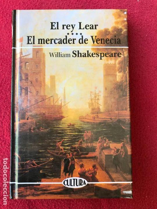 Libros de segunda mano: El rey Lear / El mercader de Venecia. William Shakespeare. 1999 - Foto 1