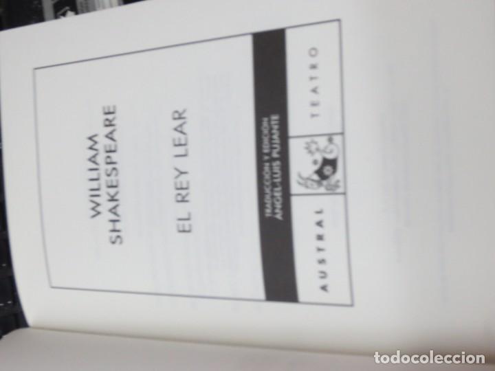 Libros de segunda mano: EL REY LEAR WILLIAM SHAKESPEARE EDIT ESPSA-CALPE A&Ntilde;O 2009 - Foto 2