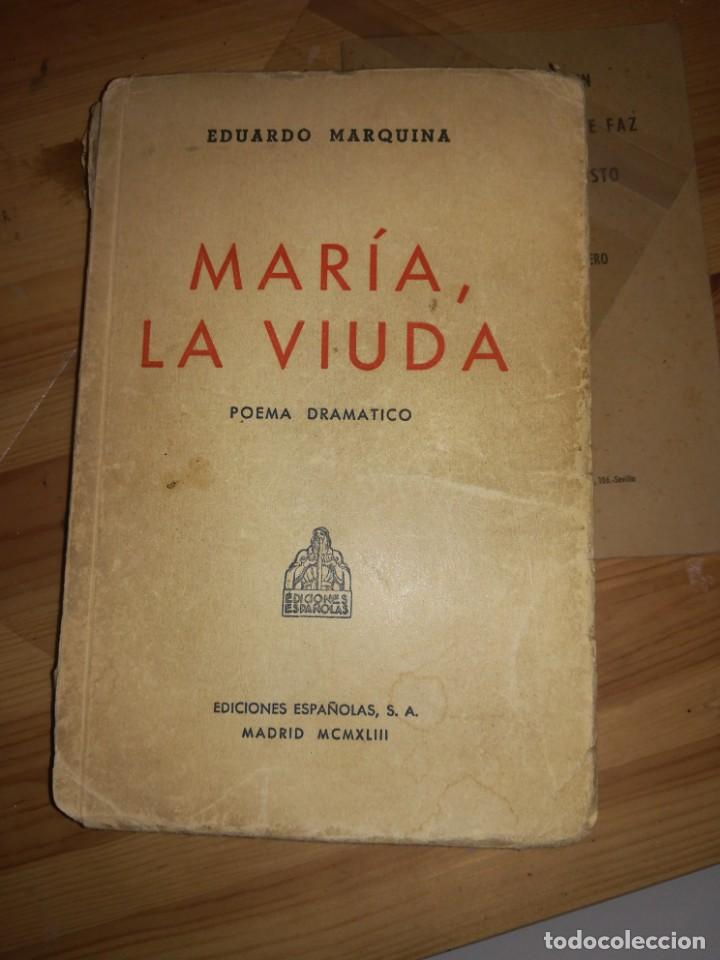 Libros de segunda mano: Maria la viuda - Foto 1