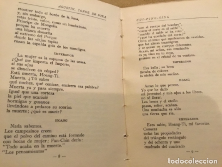 Libros de segunda mano: Aut&oacute;grafo de Agust&iacute;n de Foxa con dedicatoria y firma Cui-Ping-Sing - Foto 17