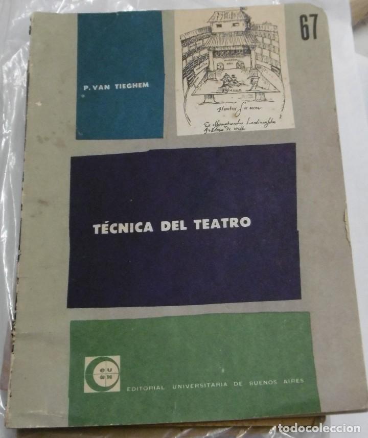Libros de segunda mano: VAN TIEGHEM, P: T&eacute;cnica del teatro. - Foto 1