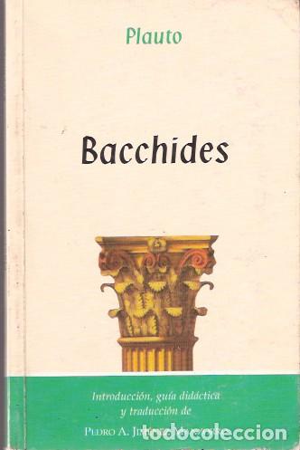 Libros de segunda mano: Bacchides - Plauto - Foto 1