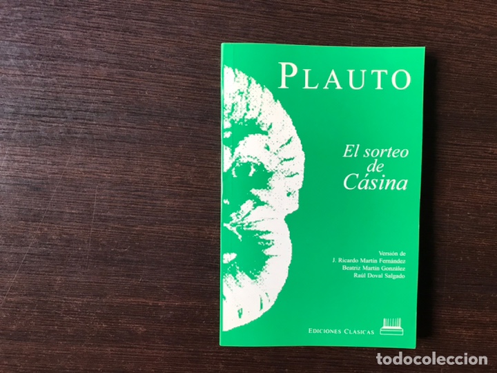 Libros de segunda mano: El sorteo de Casina. Plauto. Como nuevo - Foto 1