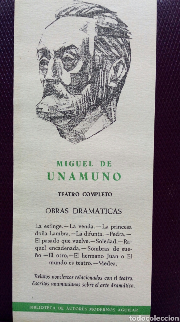 Libros de segunda mano: Teatro completo. Miguel de Unamuno. - Foto 6
