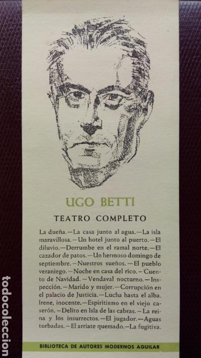 Libros de segunda mano: Teatro completo. Ugo Betti. - Foto 6